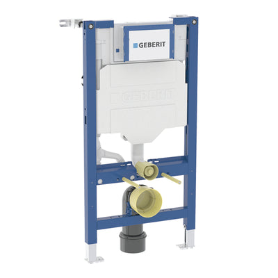 Duofix Sigma 980mm WC Frame & Concealed Cistern with Sigma40 Square Flush Plate
