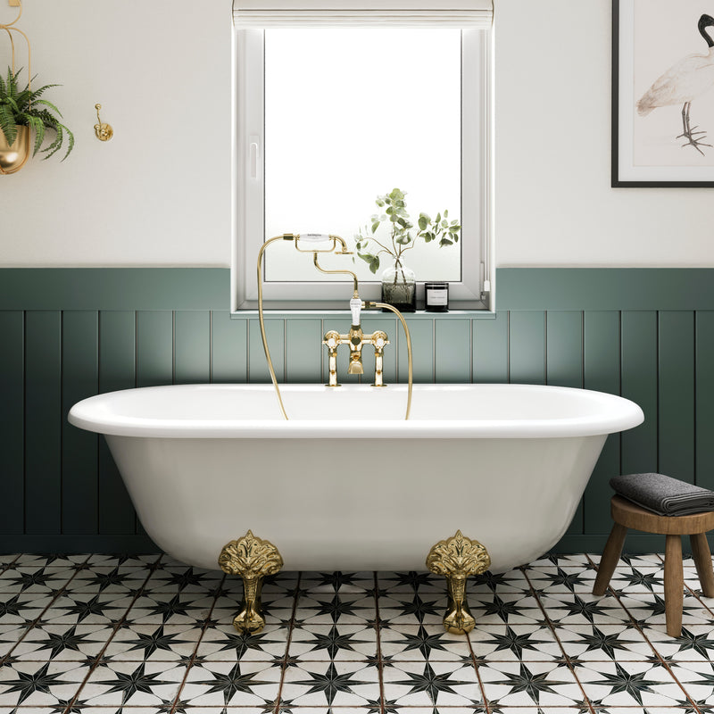 Windsor Double Ended Bath with Traditional Feet
