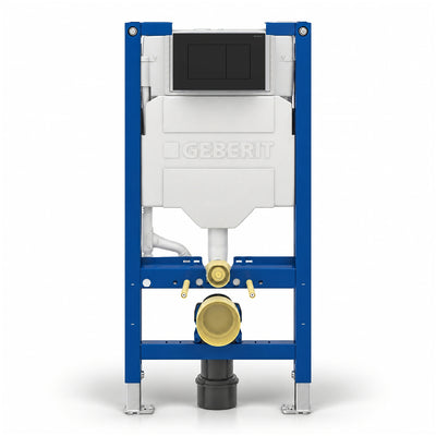 Duofix Sigma 980mm WC Frame & Concealed Cistern with Sigma40 Square Flush Plate