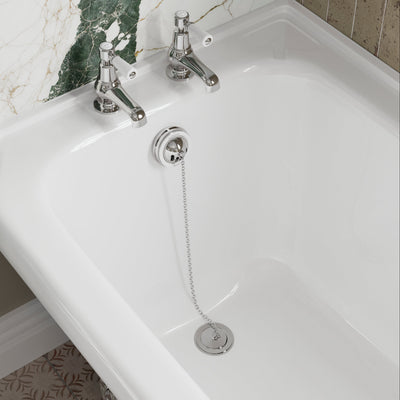Bath Overflow, Plug & Chain