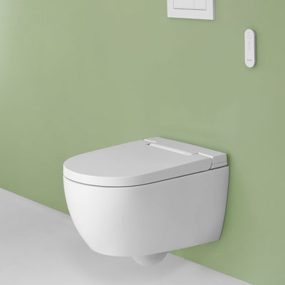 Wall Hung Rimless AquaClean Alba Shower Toilet