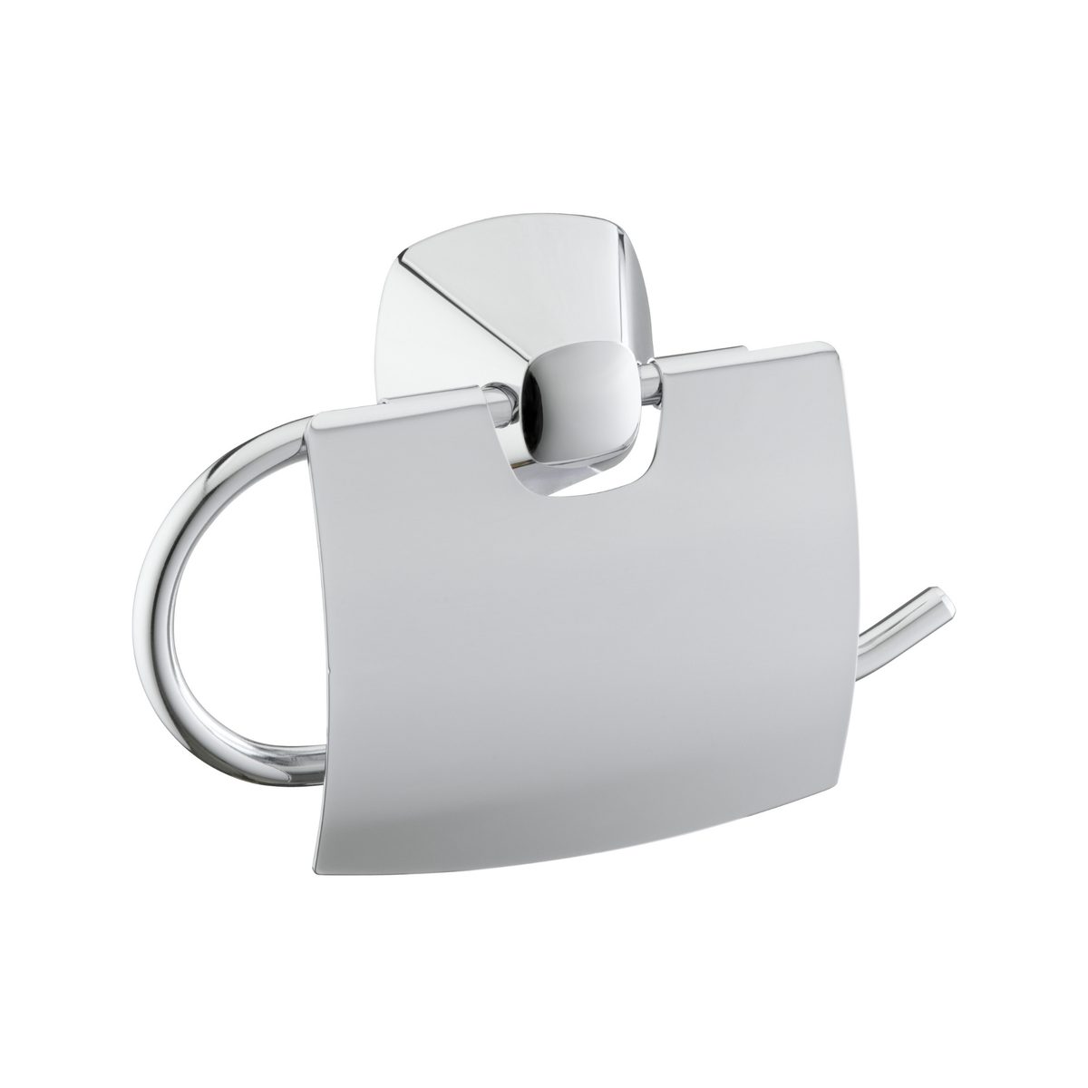 City.2 Toilet Paper Holder Lid Chrome