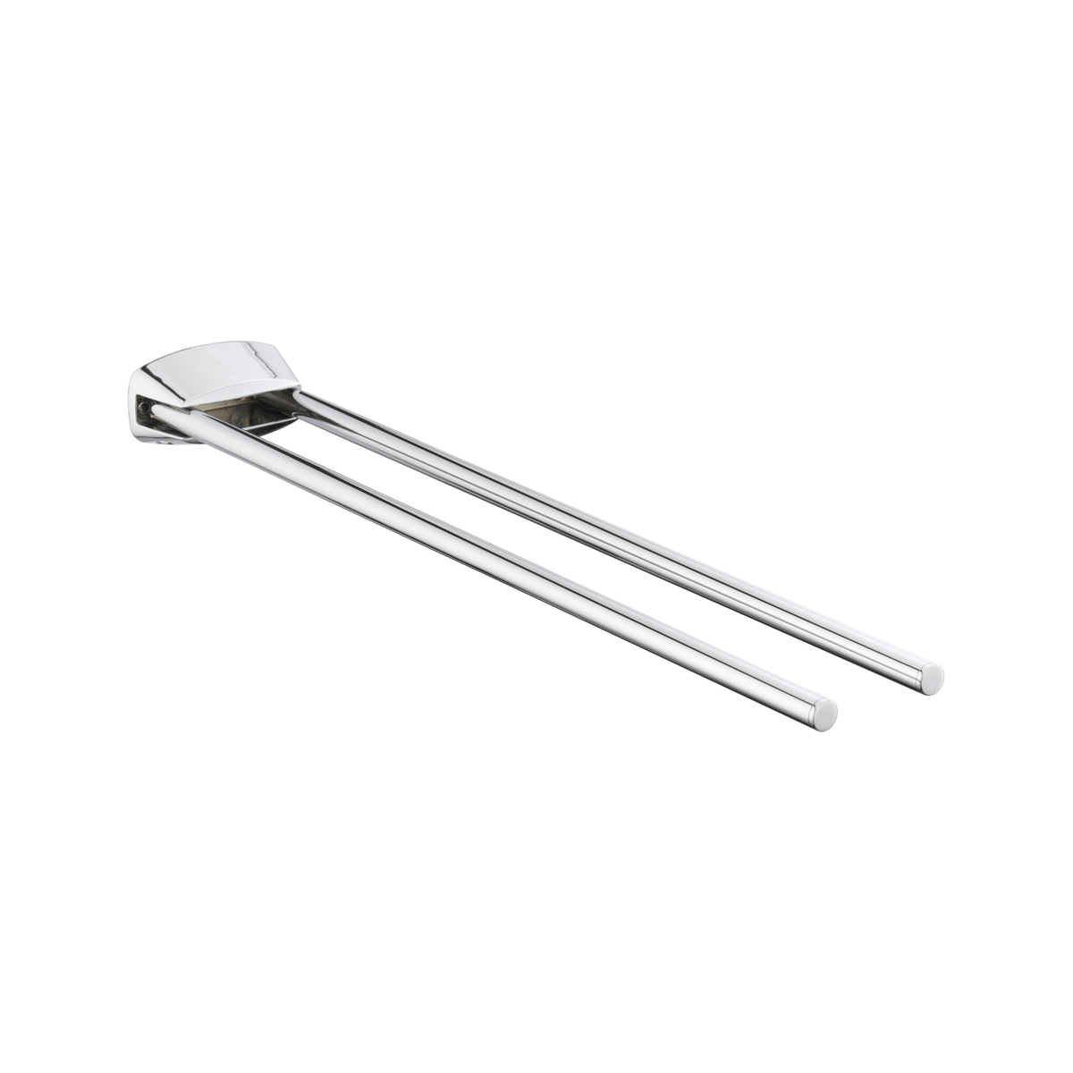 City.2 Double Towel Holder 430mm Chrome