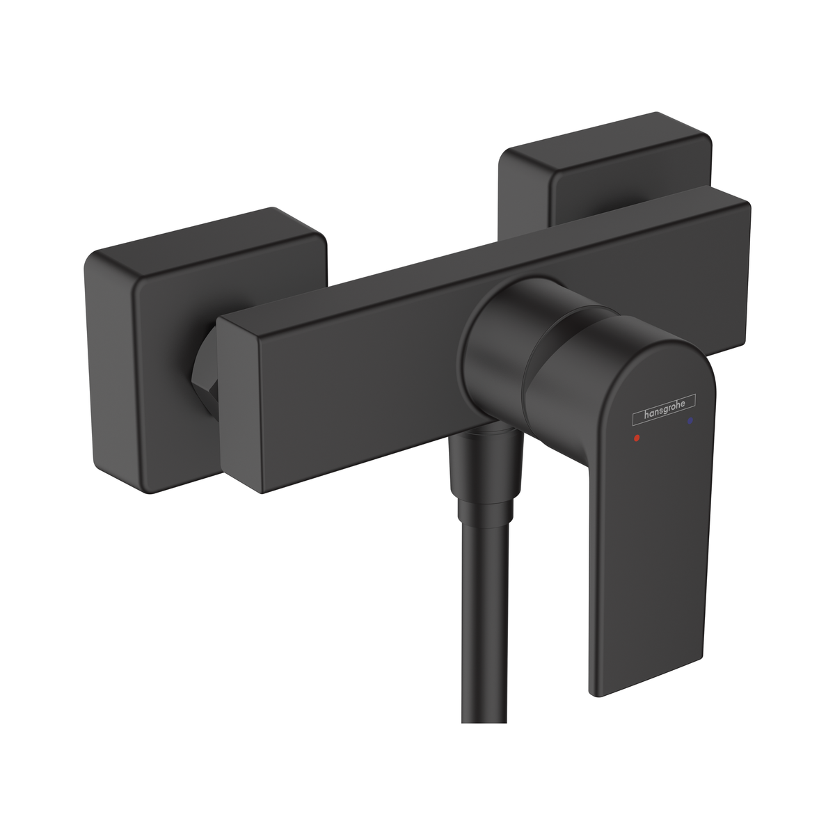 Vernis Shape Single lever shower mixer exposed installation Matt