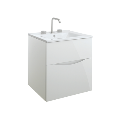 Glide II 2 Drawer Vanity Unit & Basin 500mm