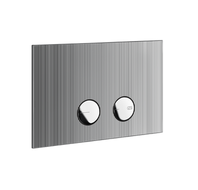 INVERSO RIGATO Flush Plate for Geberit Sigma 8 & 12
