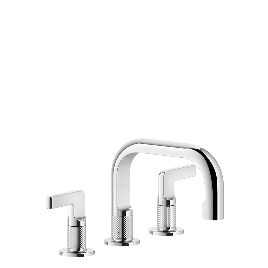 INCISO — Deck Mounted Three Hole Basin Mixer