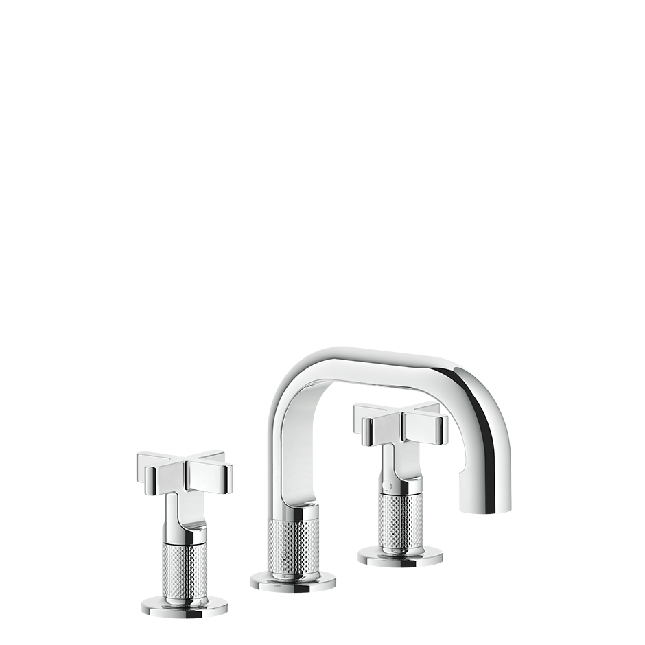 INCISO + Three Hole Deck Mounted Basin Mixer
