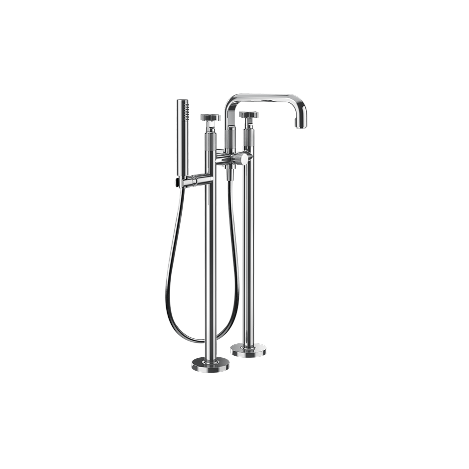 INCISO + Freestanding Bath Mixer Handshower