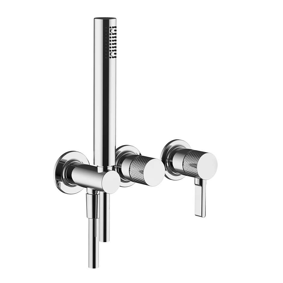 INCISO Two Way Shower Mixer Diverter Hand Shower & Water Outlet