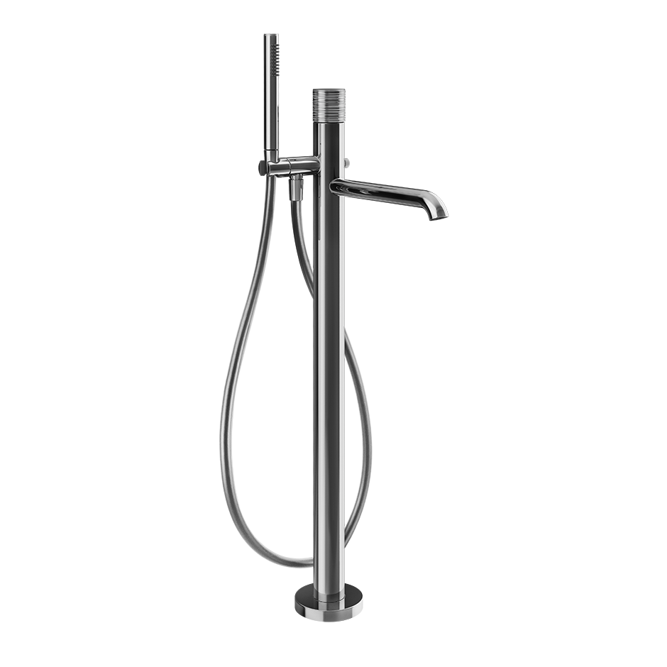HABITO TRAME Freestanding Bath Mixer Handshower