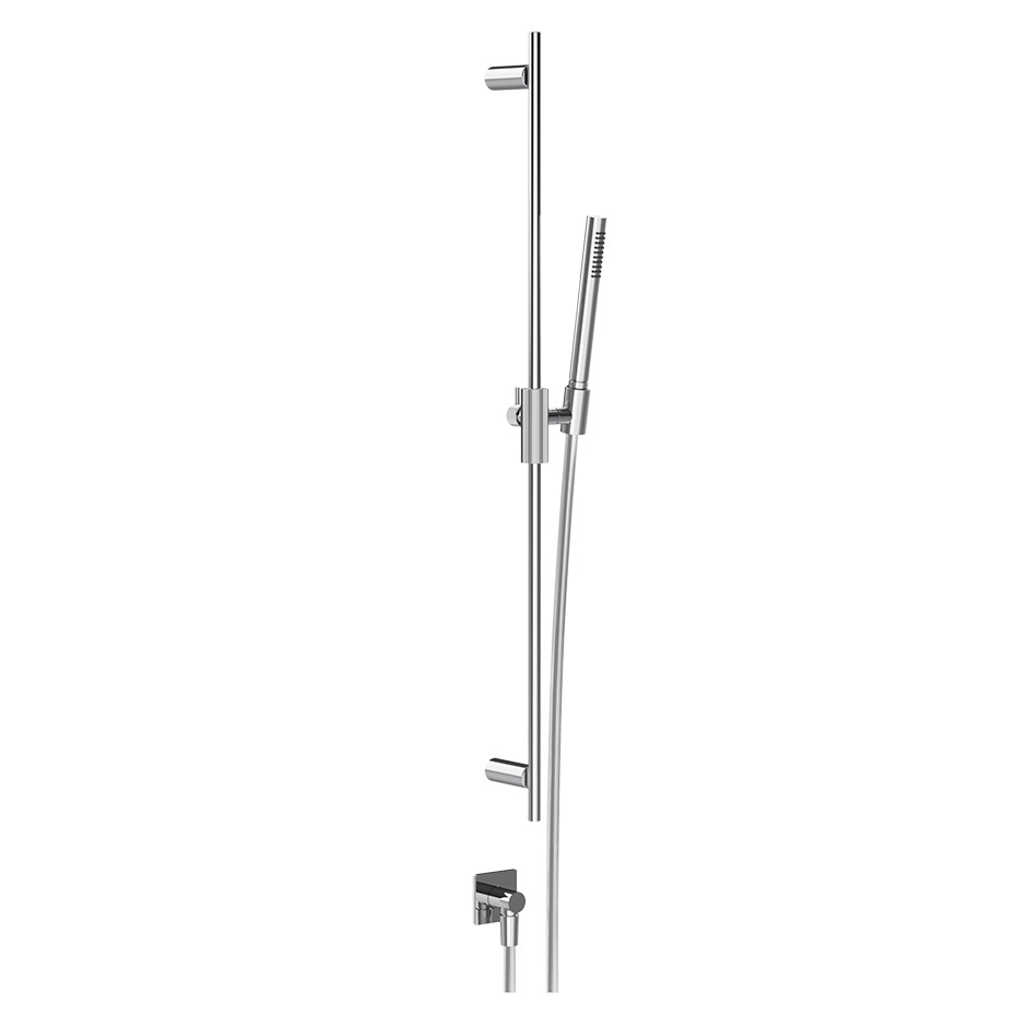 INVERSO RIGATO Sliding Rail Handshower 150cm Flexible Hose & Water Outlet