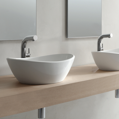 Amalfi 55 Basin | Gloss White