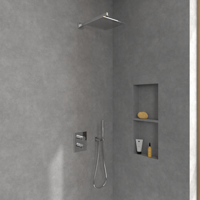Universal Square Fixed Shower Head
