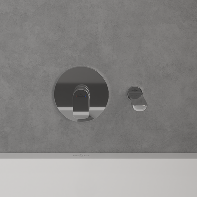O.Novo 1-Outlet Concealed Single Lever Bath / Shower Valve | Chrome