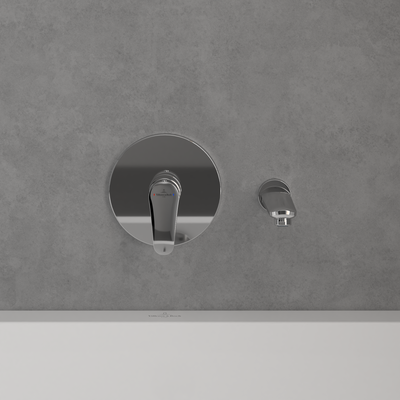 O.Novo Start 1-Outlet Concealed Single Lever Bath Shower Valve | Chrome