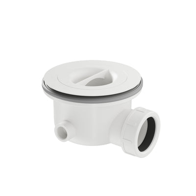 Creo Shower Tray Waste 90mm | White