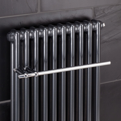 Charleston Round Towel Bar | Chrome
