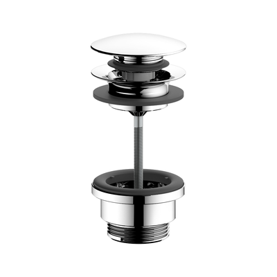 Push-Open Basin Waste | Chrome