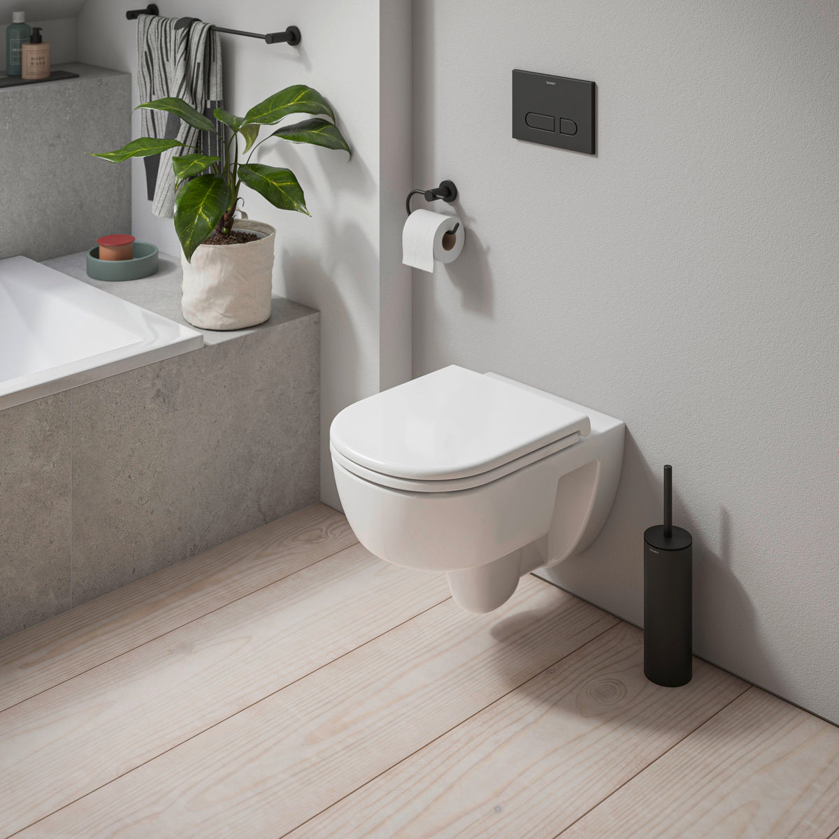 D Code Wall Hung Toilet & Soft Close Seat