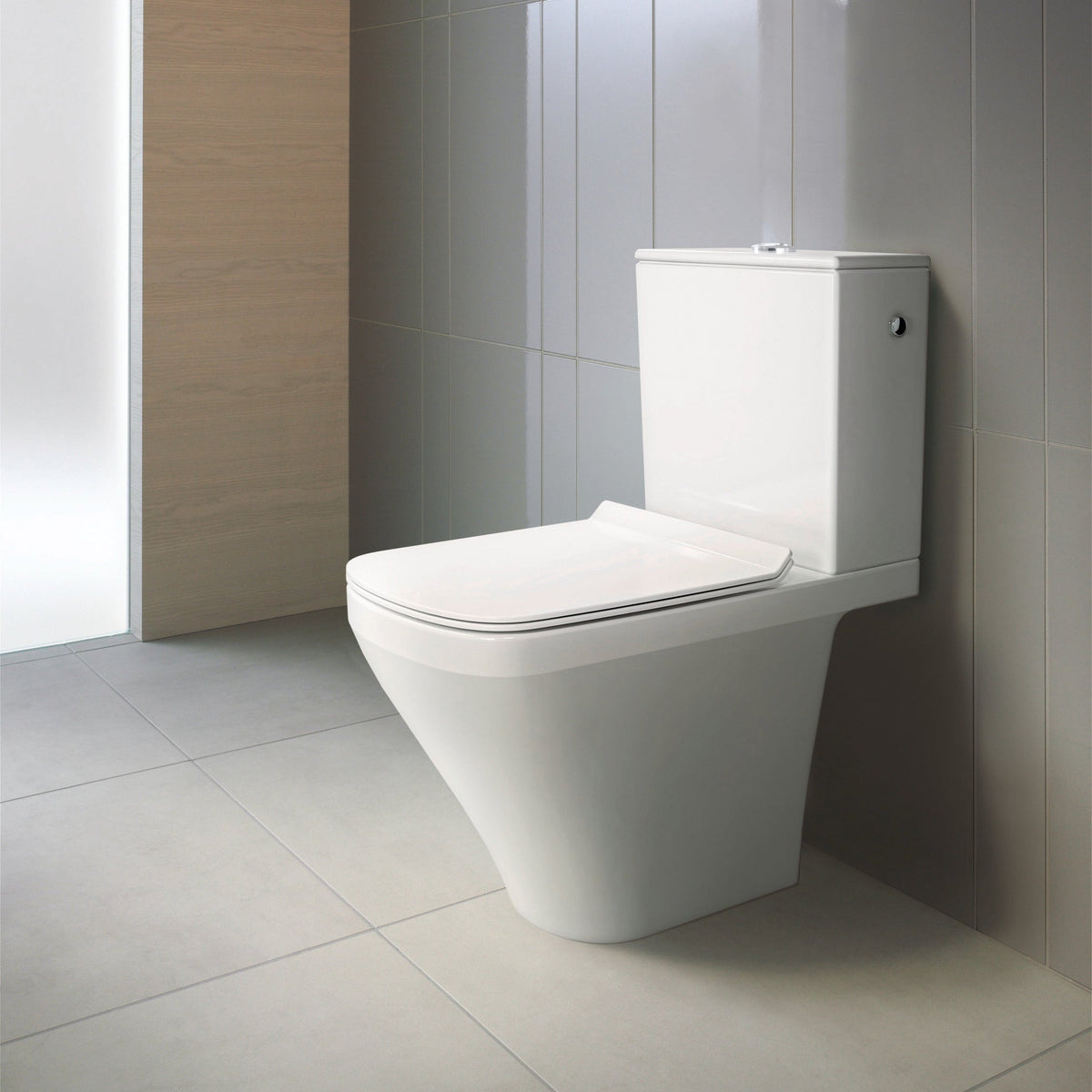 DuraStyle Close Coupled Open Back Toilet Set Gloss