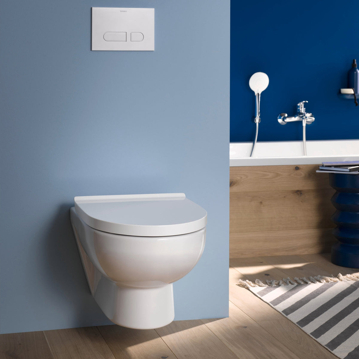 No.1 Compact Wall Hung Toilet & Soft Close Seat Gloss