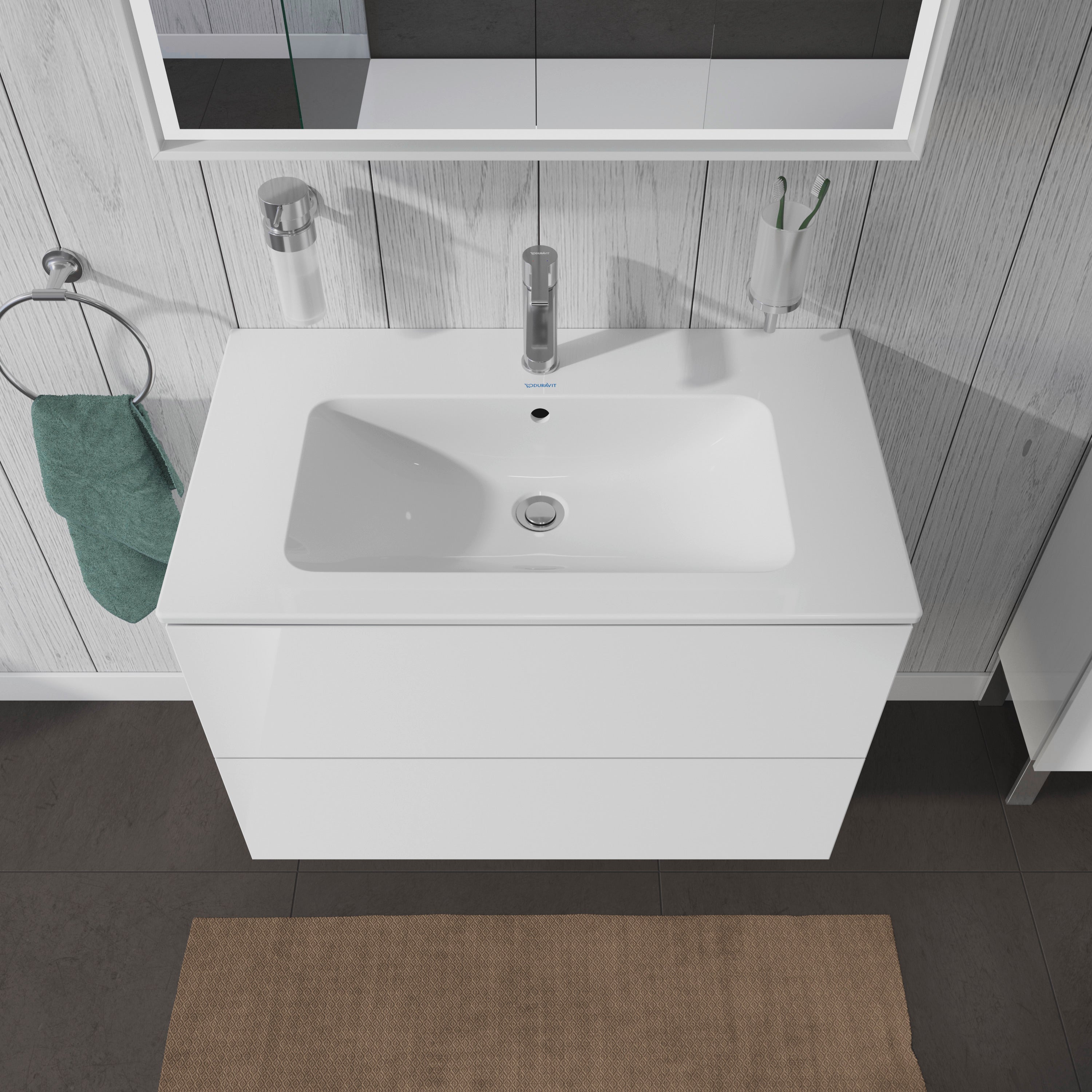 Duravit L-Cube 2-Drawer Vanity Unit | Shop Now at Soaque