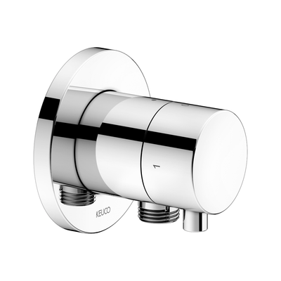 IXMO 2-Way Stop & Diverter Valve with Wall Outlet