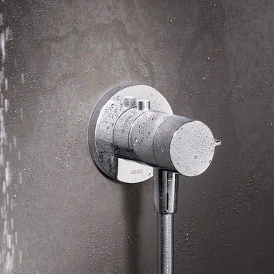 IXMO SOLO Thermostatic Shower Mixer Set with Wall Outlet