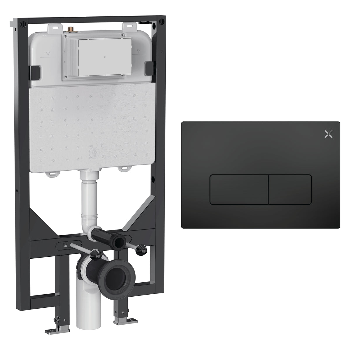 Crosswater MPRO Slim 1.14m Concealed Cistern Frame