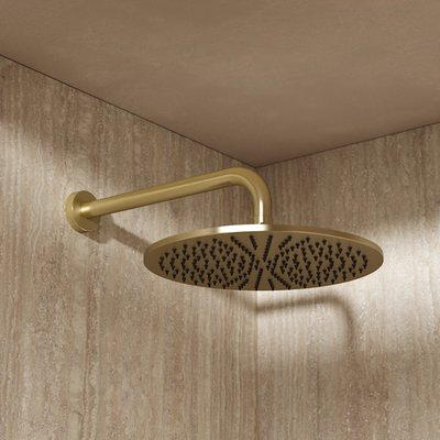 MPRO 300mm Fixed Shower Head & Wall Mounted Shower Arm