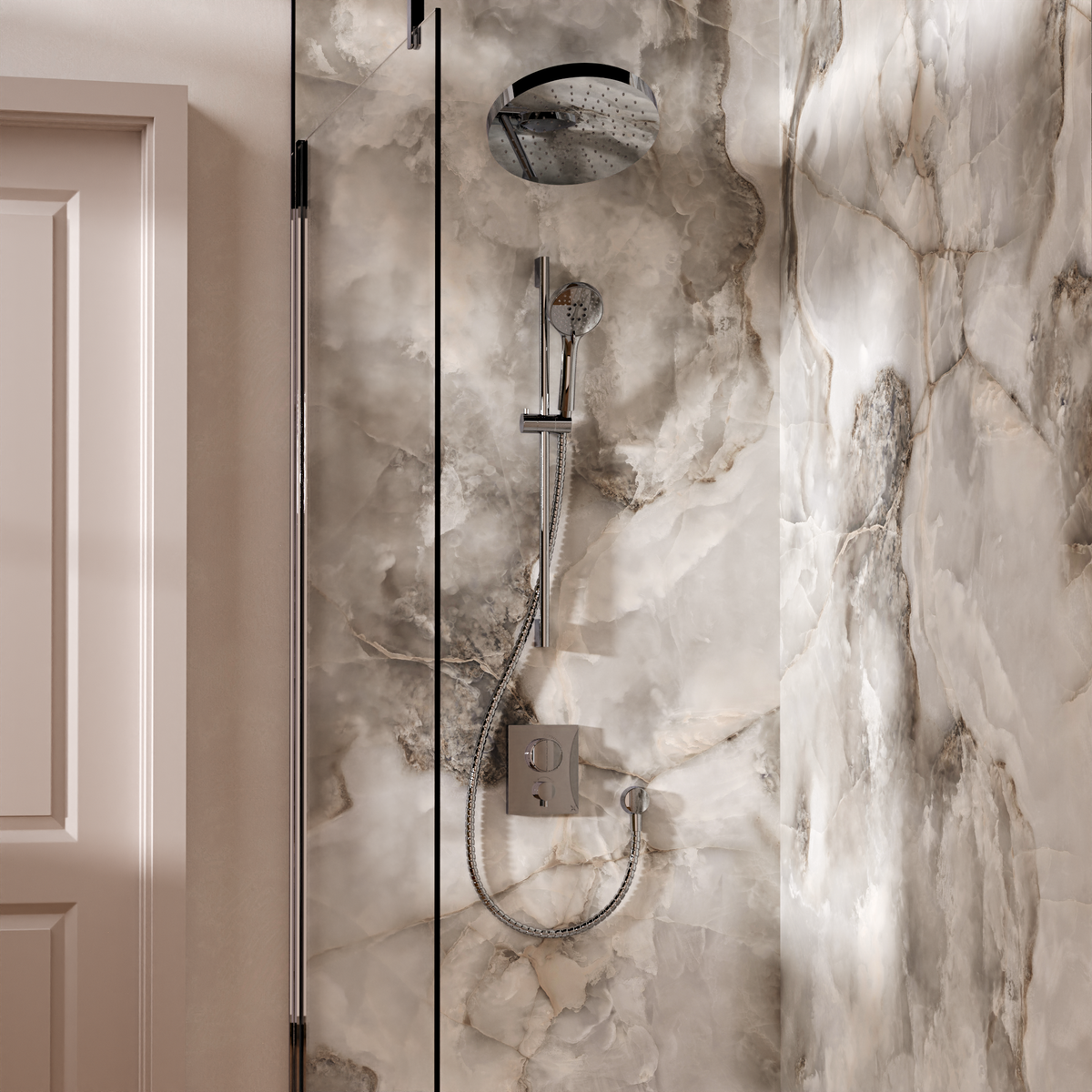 Crosswater Push Shower Set