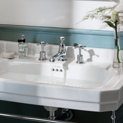 Claremont 3 Tap Hole Mixer with Pop-up Waste