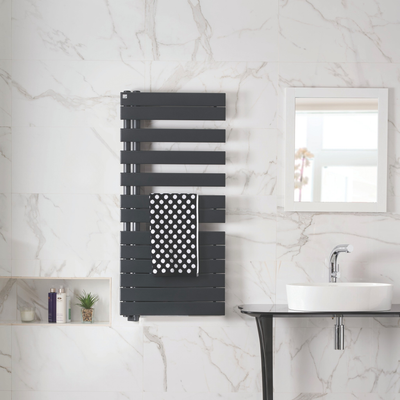 Roda Spa Asymmetrical Right Handed Towel Radiator