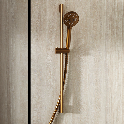 Slider Rail Shower Kit with Wall Outlet