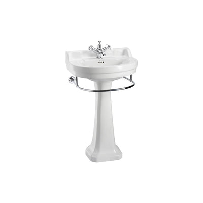 Towel Rail for Edwardian Round 560mm Basin | Chrome
