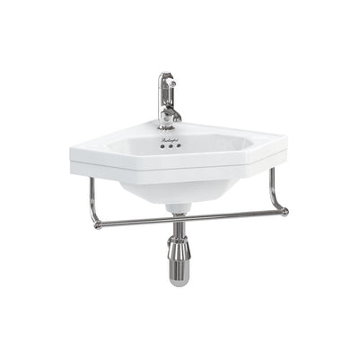 Towel Rail for 598mm Corner Basin | Chrome
