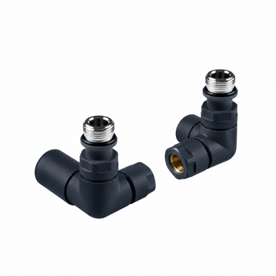 Double Angled Radiator Valves