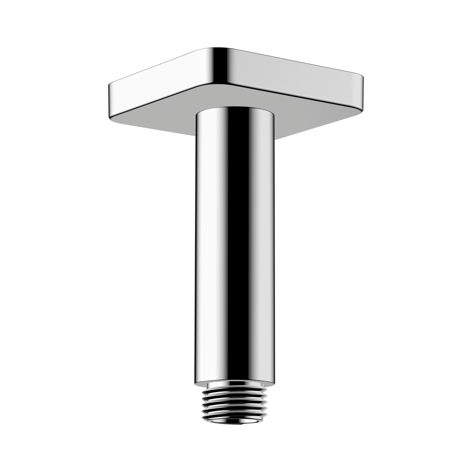 Vernis Shape Ceiling Connector 100mm Chrome