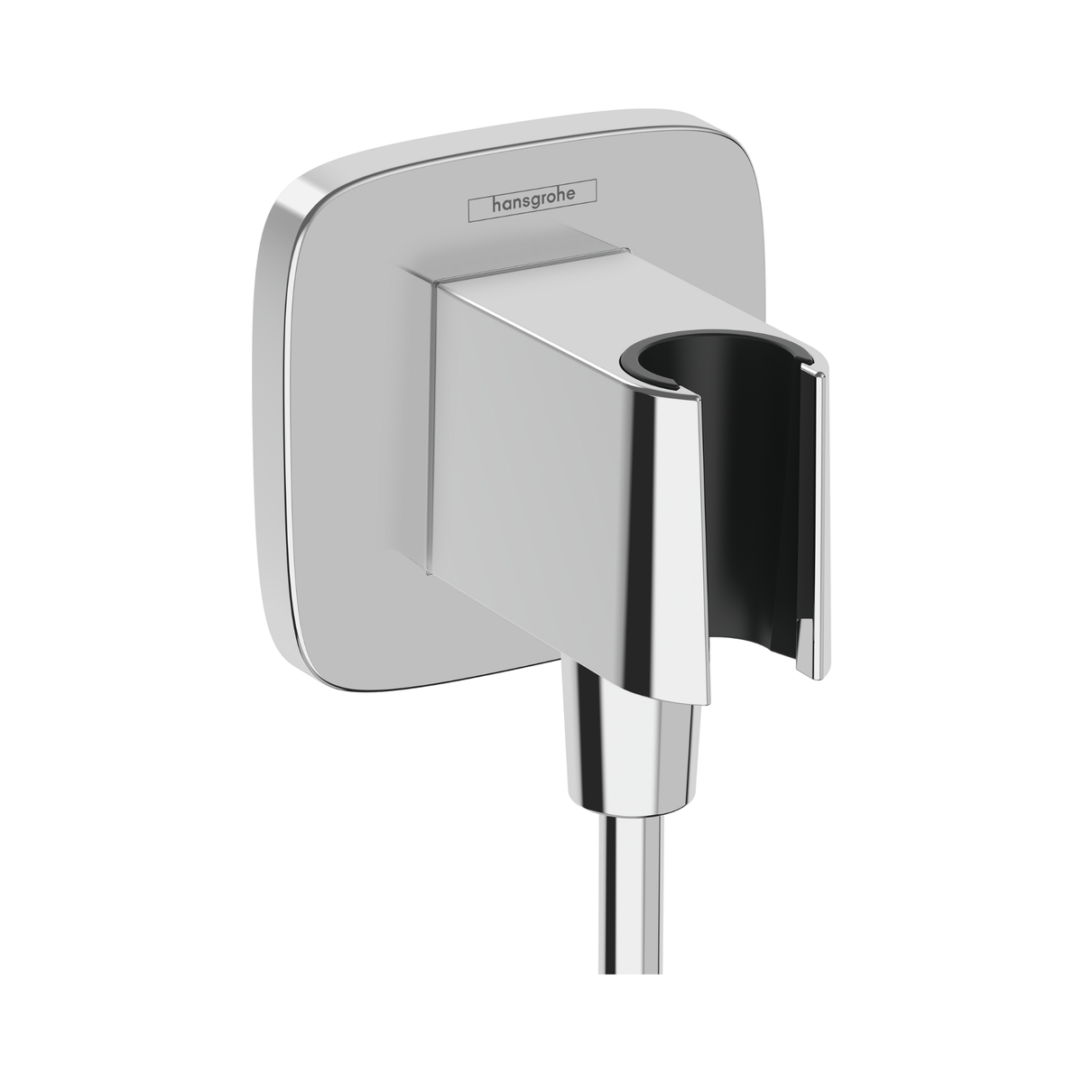 FixFit Q Wall Outlet Shower Holder Chrome