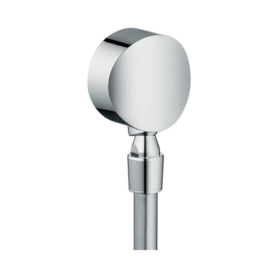 FixFit Wall Outlet S with Non-Return Valve and Pivot Joint | Chrome