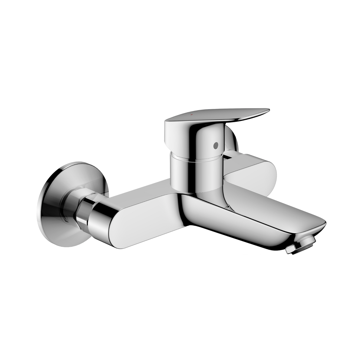 Logis Single Lever Basin Mixer Wall Mounted Exposed Installation Chrome