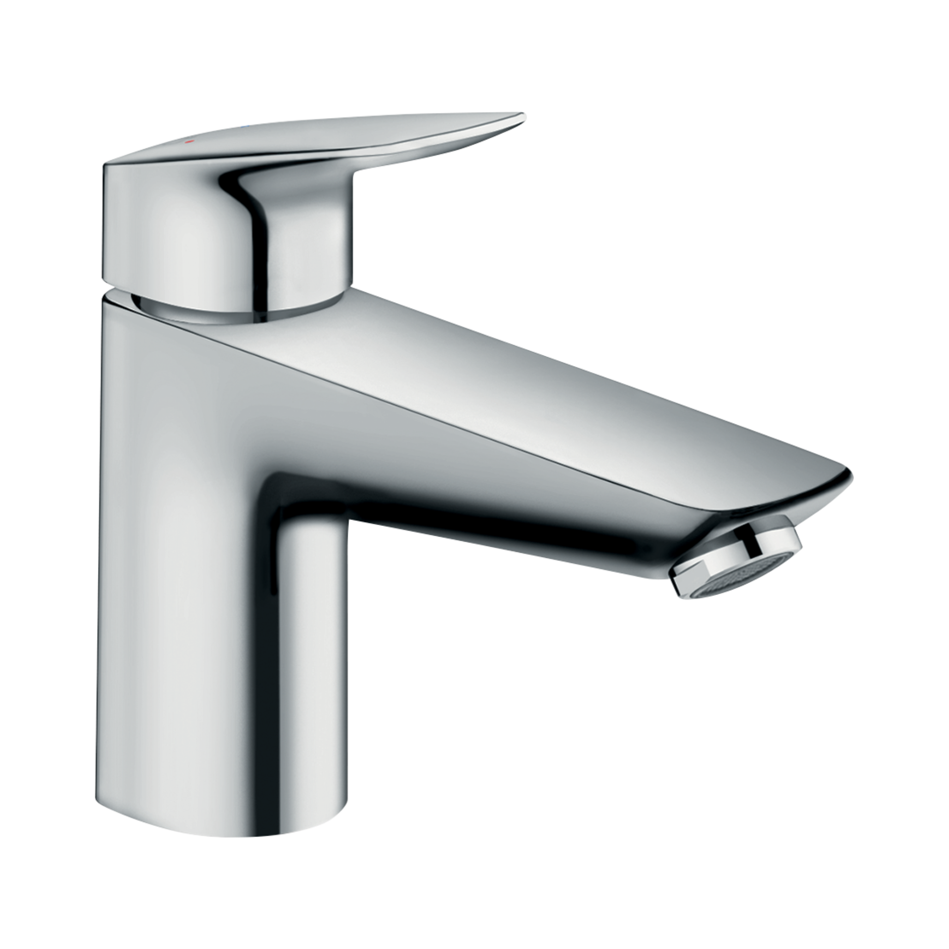 Logis Single Lever Manual Bath Mixer Monotrou Chrome