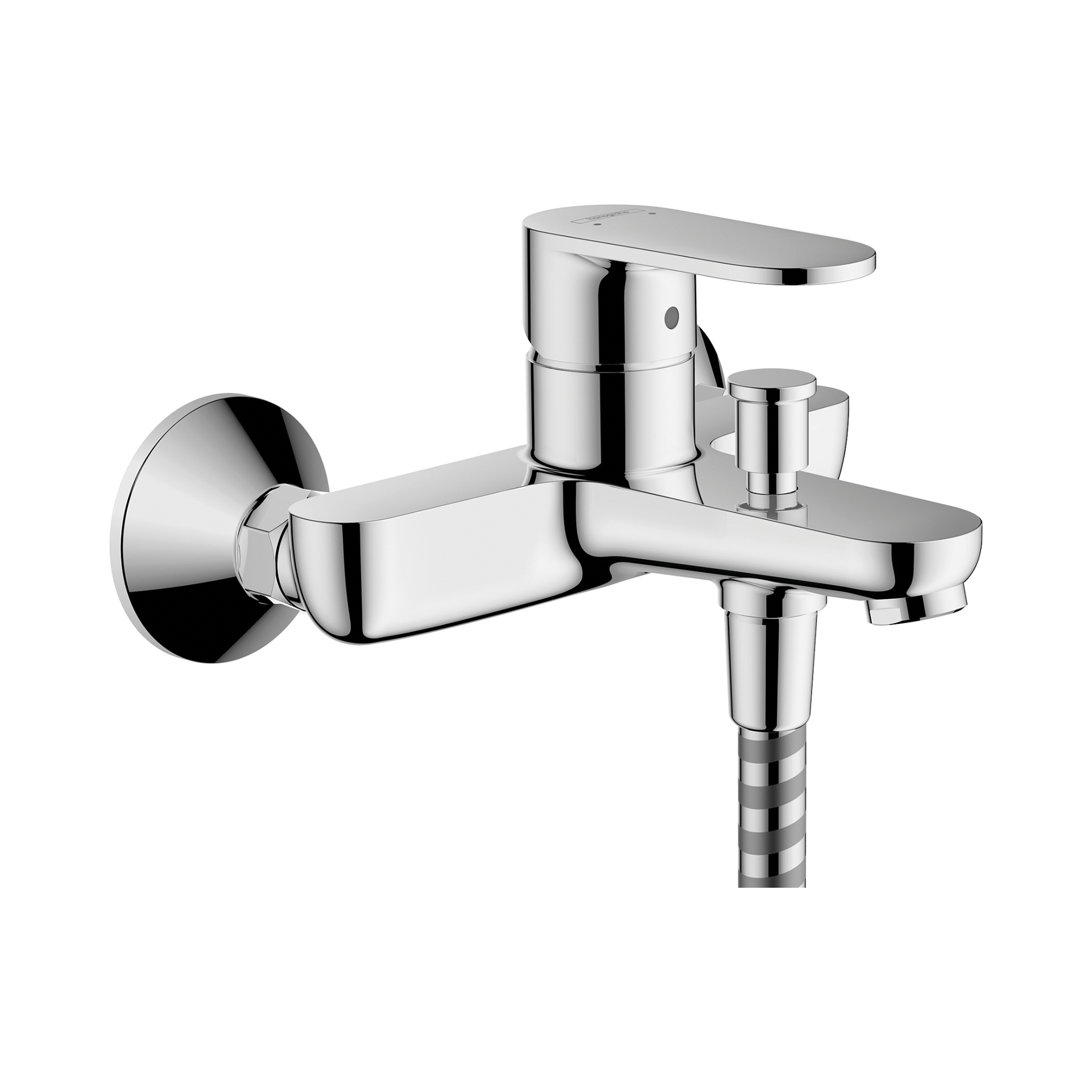 Vernis Blend Single Lever Bath Mixer Exposed Installation 2 Flow Rates Chrome