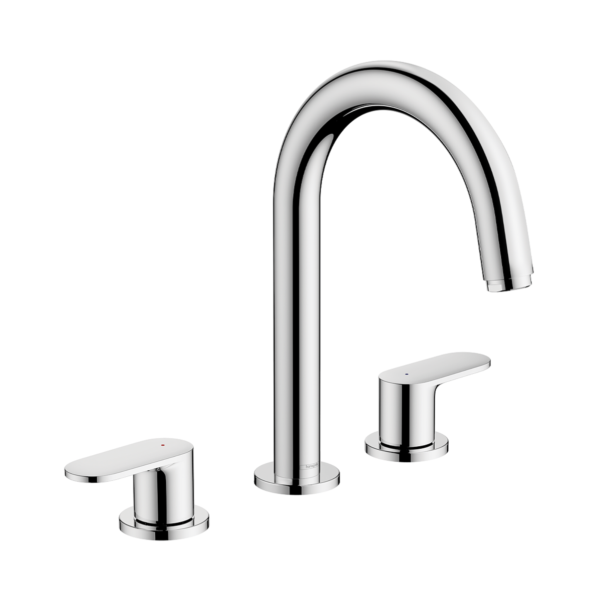 Vernis Blend 3 Hole Basin Mixer Pop Up Waste Chrome