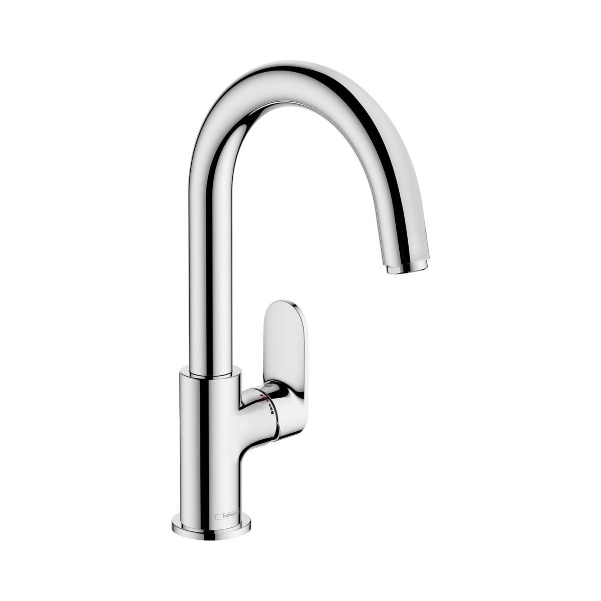 Vernis Blend Single Lever Basin Mixer Swivel Spout & Pop Up Waste Chrome
