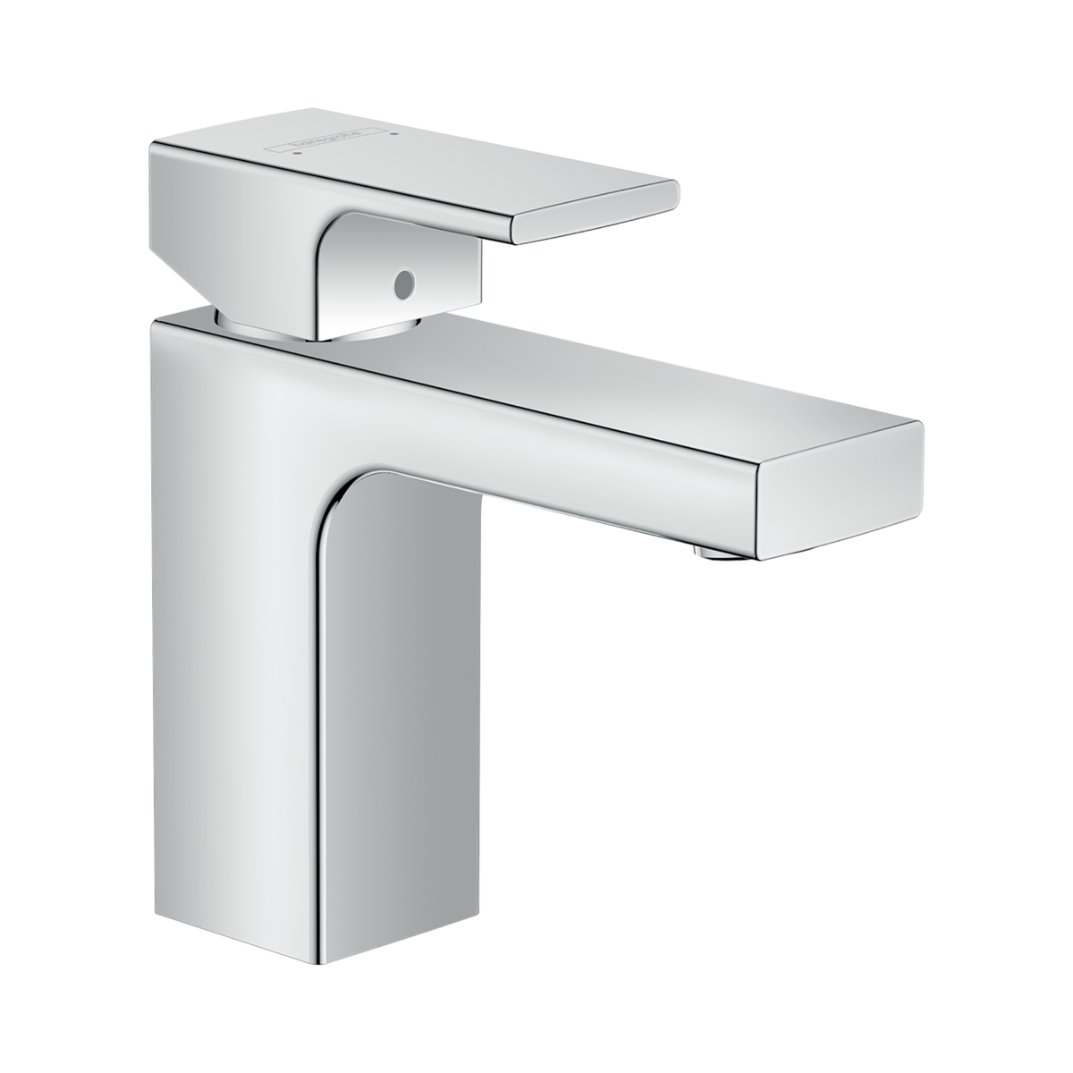 Vernis Shape Single Lever Basin Mixer 100 with Pop-Up Waste | Chrome