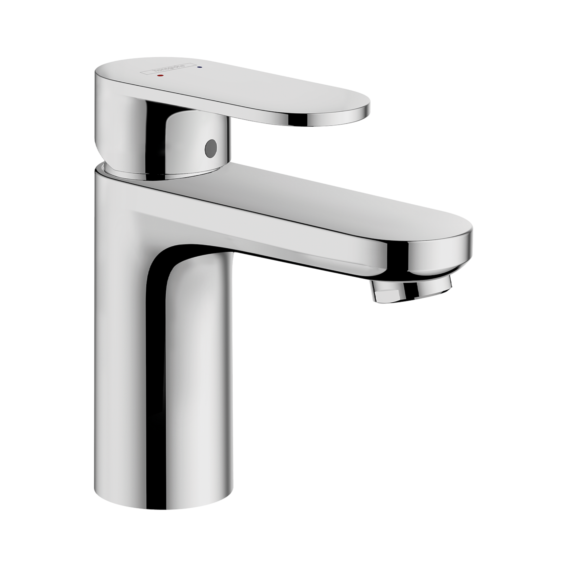 Vernis Blend Basin Mixer 100 without Waste Set Chrome