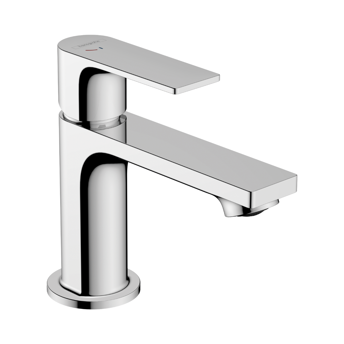 Rebris E Single Lever Basin Mixer 80 CoolStart Pop Up Waste Chrome