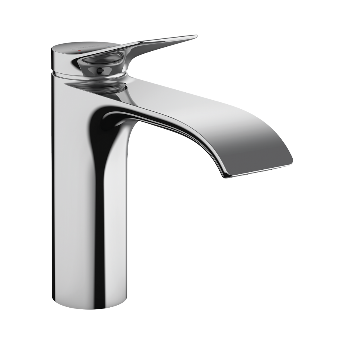 Vivenis Single Lever Basin Mixer 110 without Waste Chrome